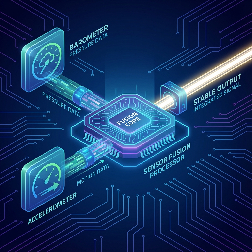 Diagramm der Sensor-Fusion