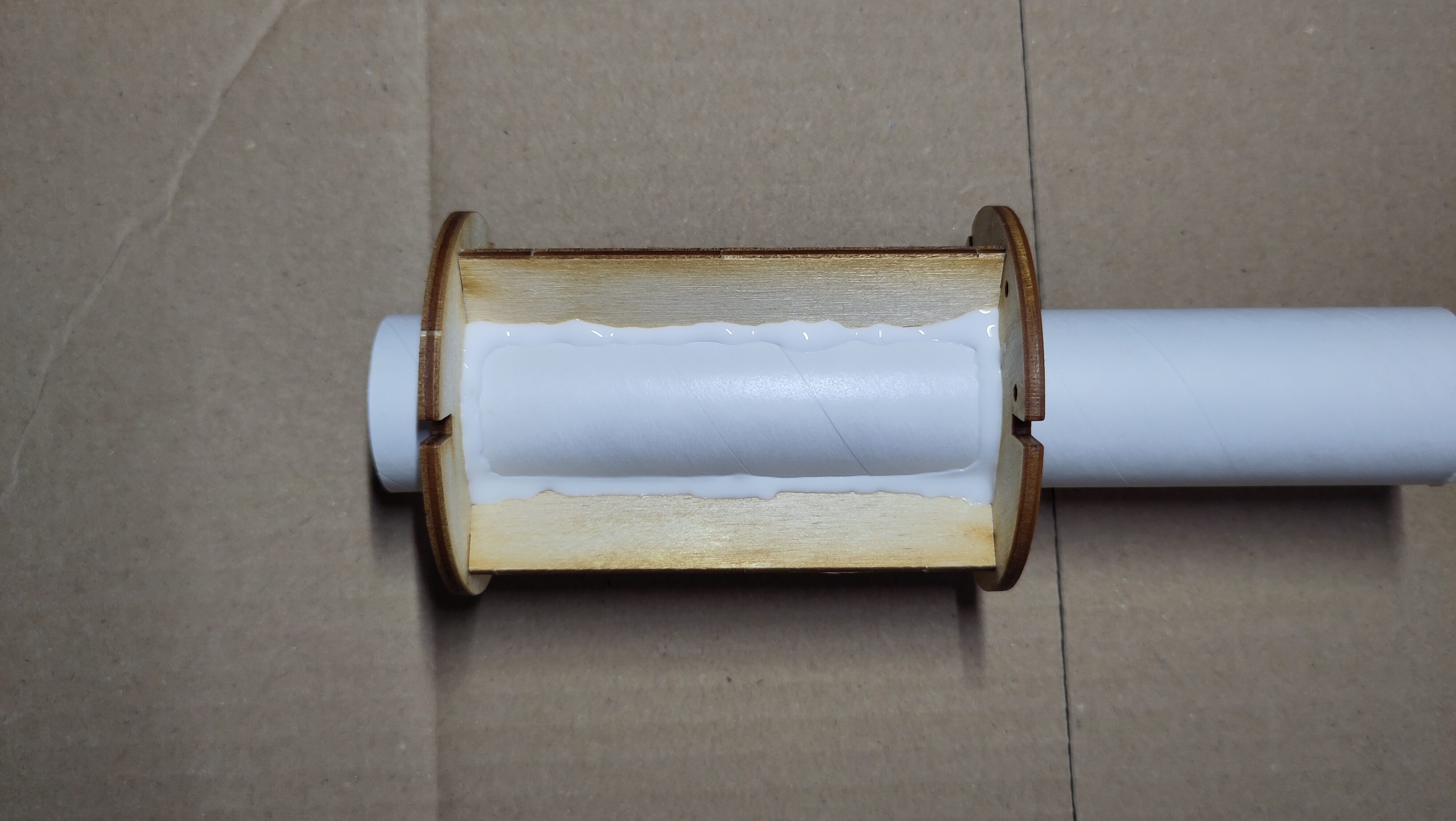 Motorhalterung zusammenstecken