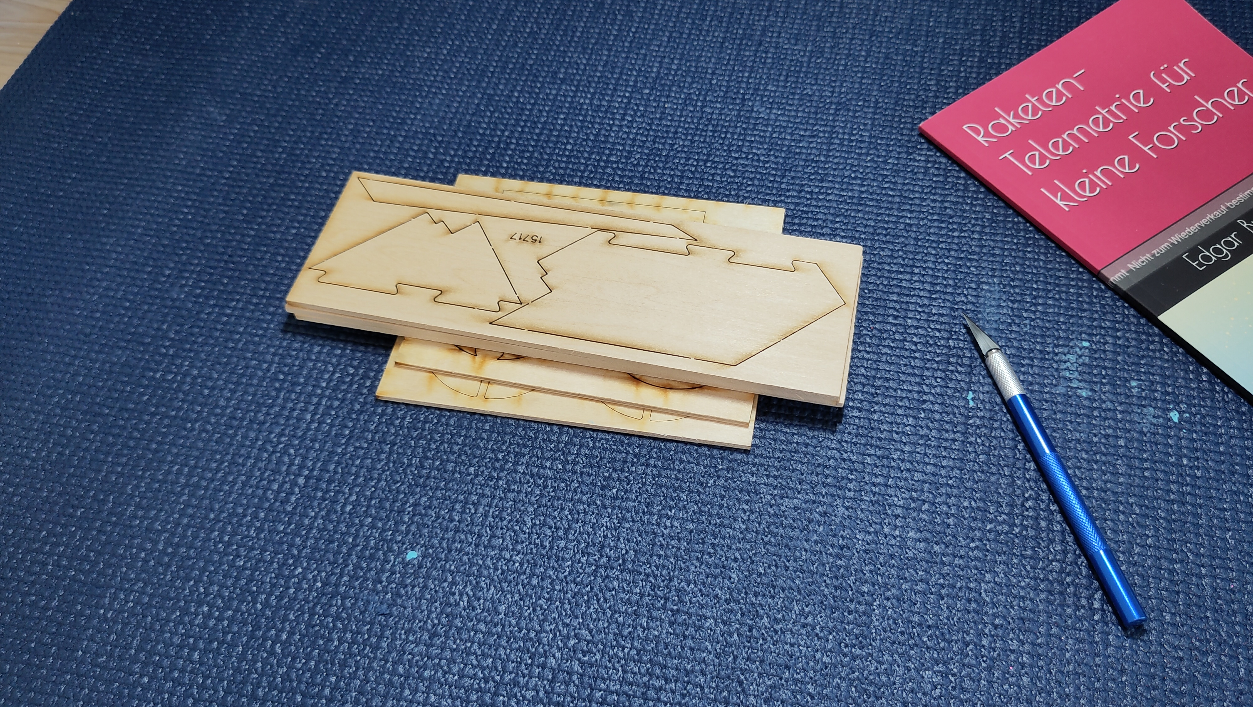 Lasergeschnittene Bauteile